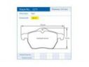 PAGID PAIR FRONT BRAKE PADS HOLDEN ASTRA CONVERTIBLE (TS) 2.0 I TURBO 147 KW 06/02-07/04