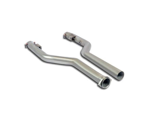 SUPERSPRINT FRONT PIPES RH/LH MERCEDES W220 S 430 98-05