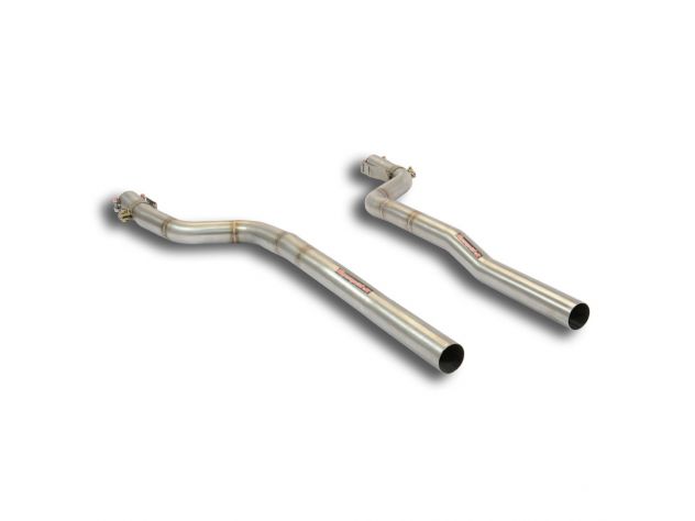 SUPERSPRINT FRONT PIPES RH/LH  MERCEDES S210 E 320 V6 (S.W.) 97-03