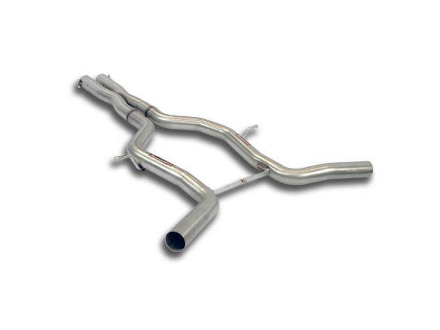 SUPERSPRINT CENTRAL EXHAUST PIPE X MERCEDES W211 E 500 V8 4-MATIC (M113- 5.0L- 306 HP) (BERLINA+ S.W.) 02-05