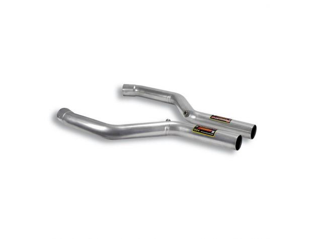 SUPERSPRINT FRONT PIPES RH/LH MERCEDES R230 SL 600 BI-TURBO V12 (500 HP) 02-06