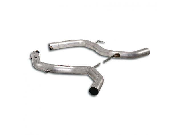 SUPERSPRINT CENTRAL EXHAUST PIPE RH/LH MERCEDES R230 SL 63 AMG V8 (M156- 525 HP) 08-11