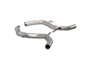 SUPERSPRINT CENTRAL EXHAUST PIPE RH/LH MERCEDES R230 SL 65 AMG FACELIFT V12 BI-TURBO (612 HP) 07-11