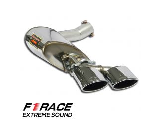 TERMINALE POSTERIORE SINISTRO F1 RACE 120X 80  SUPERSPRINT MERCEDES R230 SL 65 AMG V12 BI-TURBO (612 HP) 04-06