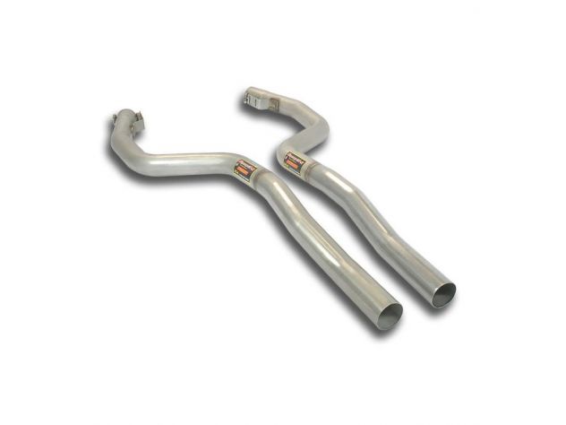 SUPERSPRINT FRONT PIPES RH/LH MERCEDES W211 E 55 AMG V8 KOMPRESSOR (M113- 5.5L- 476 HP) (BERLINA+ S.W.) 02-06