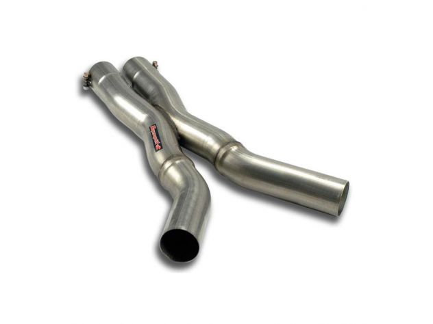 SUPERSPRINT CENTRAL EXHAUST PIPE X MERCEDES W211 E 63 AMG V8 (BERLINA+ S.W.- M156- 514 HP) 07-09