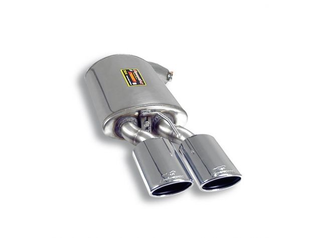 SUPERSPRINT REAR LEFT EXHAUST 120X 80 MERCEDES W221 S 500 / S 550 4.7I V8 BI-TURBO (435 HP) 11-13