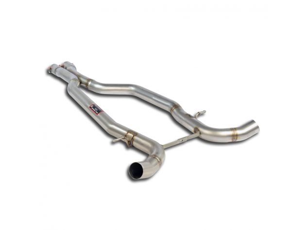 SUPERSPRINT KIT CENTRAL LINK PIPES X MERCEDES C215 CL 55 AMG V8 (360 HP) 00-02