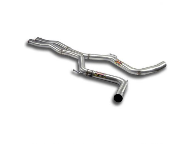 SUPERSPRINT KIT CENTRAL LINK PIPES X MERCEDES W221 S 63 AMG V8 (M156- 525 HP) 2007-2010