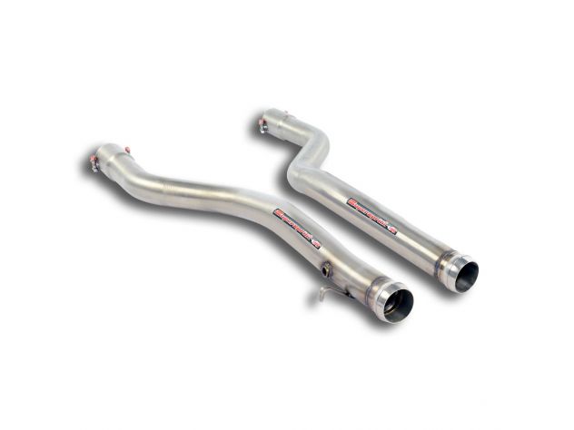 SUPERSPRINT FRONT PIPES RH/LH MERCEDES W221 S 63 AMG 4-MATIC V8 5.5I BI-TURBO (M157- 544 HP) 2010-2013