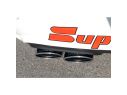 KIT TERMINALI DX/SX 120X 80 SUPERSPRINT MERCEDES W204 C 180 KOMPRESSOR (156 HP) 07-08