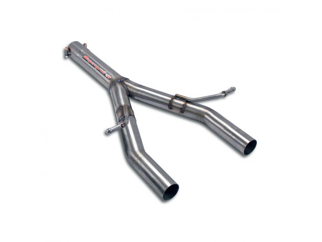 SUPERSPRINT CENTRAL EXHAUST PIPE Y MERCEDES R172 SLK 200 CGI 2011-2016