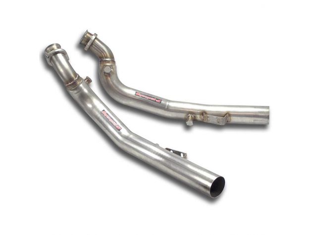 SUPERSPRINT LINK PIPES KIT RH/LH FOR MANIFOLDS  MERCEDES W221 S 350 4-MATIC V6 (M276- 306 HP) 11-13