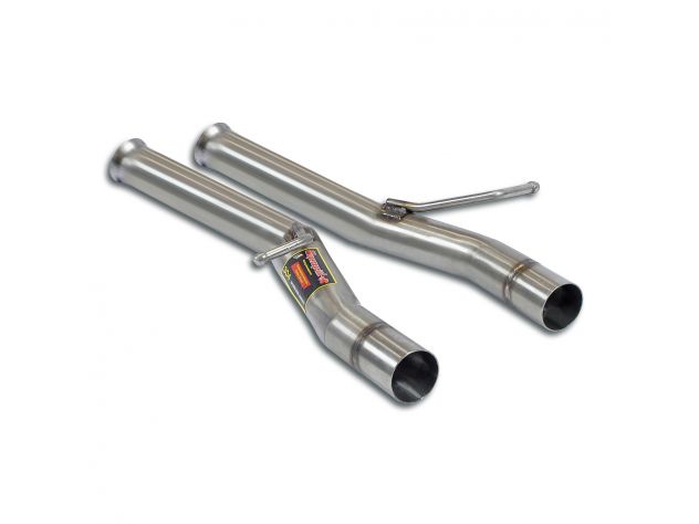 SUPERSPRINT CENTRAL EXHAUST PIPE RH/LH RACE PIPE MERCEDES R172 SLK 350 V6 (M276- 306 HP) 2011-2016