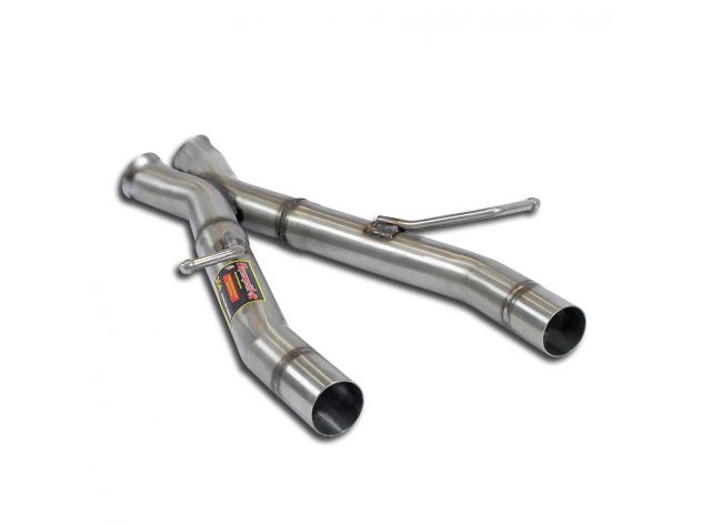 SUPERSPRINT CENTRAL EXHAUST PIPE X MERCEDES R172 SLK 350 V6 (M276- 306 HP) 2011-2016