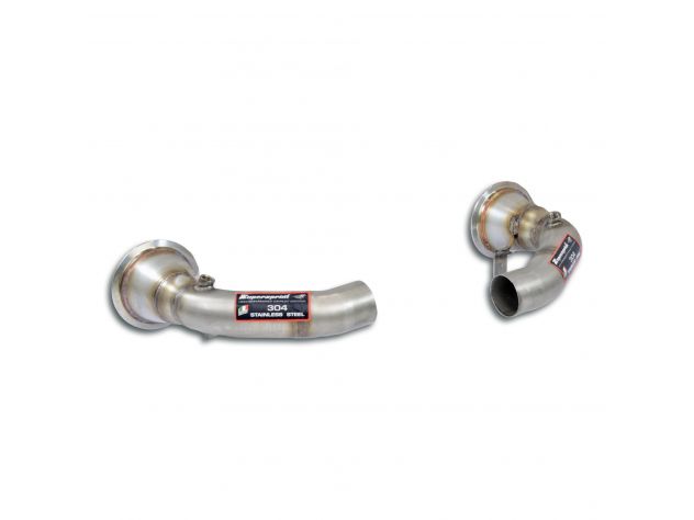 KIT DOWNPIPE DX/SX SUPERSPRINT PORSCHE 911 TARGA 4S "HERITAGE DESIGN EDITION" (3.0L- 450 HP) 2020+ (CON VALVOLA)