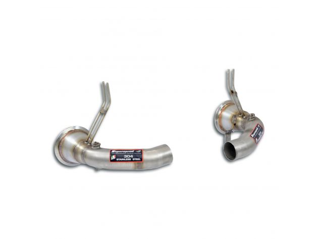 KIT DOWNPIPE DX/SX SUPERSPRINT PORSCHE 911 TARGA 4S HERITAGE DESIGN EDITION (3.0L-450 HP-CON GPF) 2020+ (CON VALVOLA)