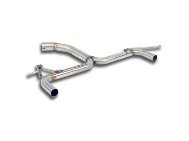 SUPERSPRINT REAR EXHAUST PIPE WITH Y LINK PIPE AUDI A3 8P 1.6I (102 HP) 03-10
