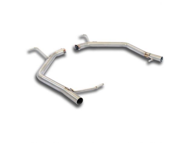 SUPERSPRINT KIT REAR EXHAUST PIPES SKODA OCTAVIA 1.6 TDI (110 HP) 2014-2016 