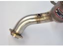 SUPERSPRINT TURBINE EXHAUST PIPE WITH 200CPSI CATALYST SEAT LEON SC 5F CUPRA 2.0 TSI (265- 280 HP) 2013-2015 (Ø76MM)