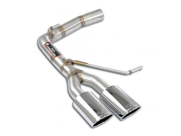 SUPERSPRINT REAR EXHAUST PIPE 100X75 VW GOLF VII SPORTWAGEN 2.0 TDI 4-MOTION (150 HP) 2015+