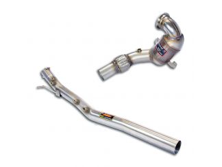 SUPERSPRINT TURBINE EXHAUST PIPE WITH 200CPSI CATALYST SKODA KODIAQ 2.0 TSI 4X4 (190 HP- MODELLI CON GPF) 2019+