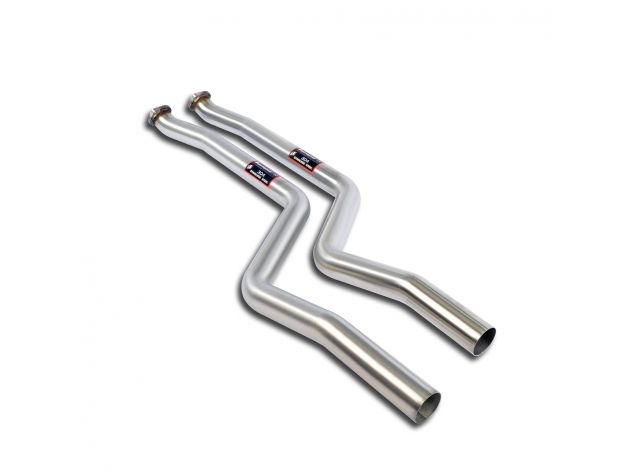 SUPERSPRINT FRONT PIPES KIT RH/LH BMW E81- TUTTI I MODELLI (CONVERSIONE MOTORE N54)