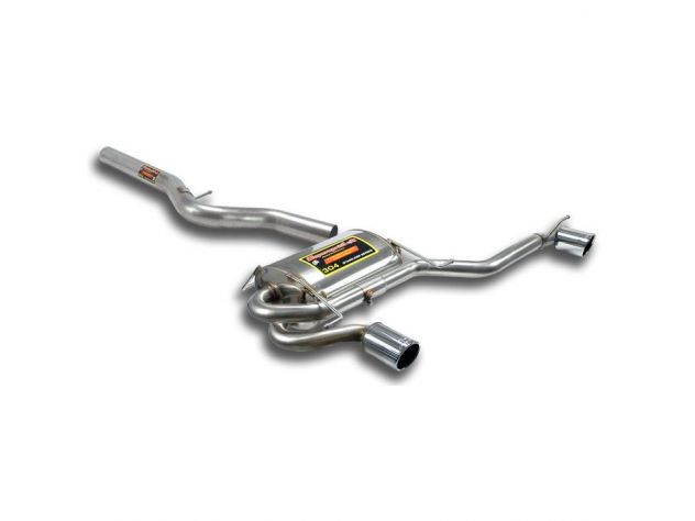 SUPERSPRINT REAR EXHAUST KIT RIGHT O 90-LEFT O 90 BMW E92 COUPÈ 325D / 325XD / 330D / 330XD 07 +