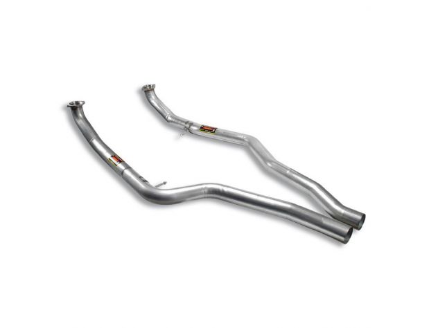 SUPERSPRINT FRONT PIPES KIT RH/LH BMW E71 X6 50IX XDRIVE V8 BI-TURBO (407 HP) 2008-04/2011