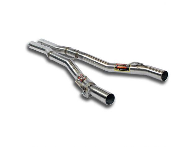 SUPERSPRINT CENTRAL EXHAUST PIPE RIGHT -SINISTO BMW F01 / F02 740I (MOTORE N55) 09+