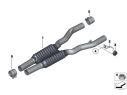 TUBO SCARICO CENTRALE DX/SX SUPERSPRINT BMW F10 / F11 550I V8 LCI 2012+