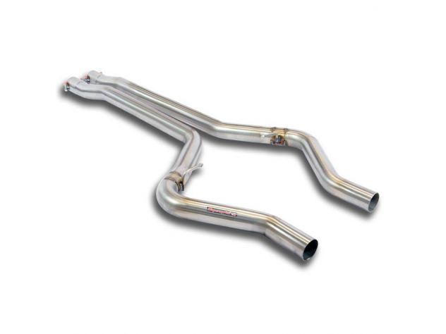 SUPERSPRINT KIT CENTRAL PIPES RH/LH ALPINA B3 / B3 S (F30 / F31) BERLINA / TOURING (410 HP- 440 HP) 2014+ (CON VALVOLA)