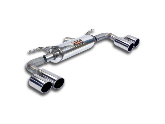 SUPERSPRINT REAR EXHAUST KIT RIGHT 80-LEFT 80 BMW F35 LCI 318LI 1.6T (3 CIL./ B38- 136 HP) 2015+