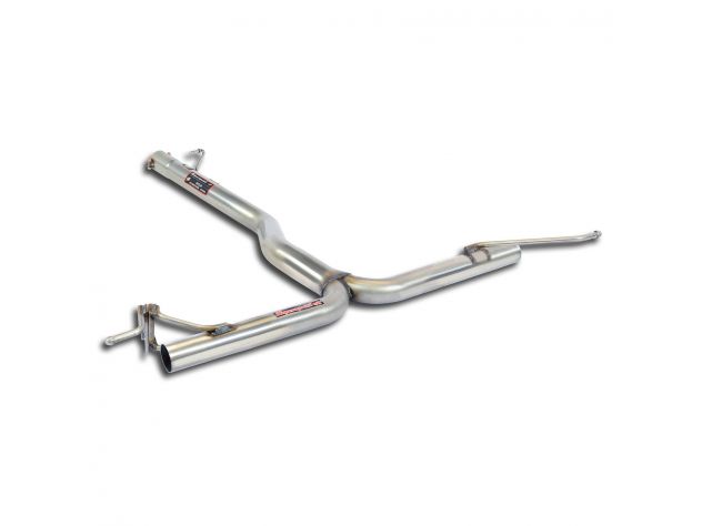 SUPERSPRINT REAR EXHAUST PIPE WITH Y LINK PIPE BMW F26 X4 M40I XDRIVE (360 HP) 2015+