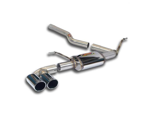 SUPERSPRINT CONNECTING PIPE + REAR PIPE 80 BMW F20 / F21 114D (MOTORE N47N- 95 HP) 2012-2015