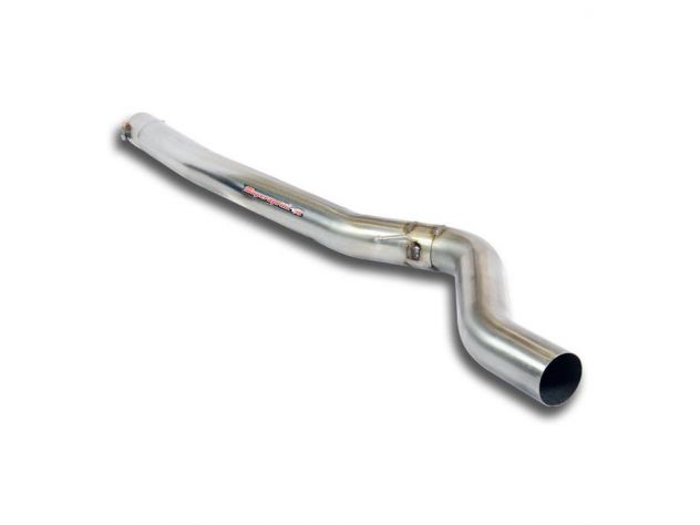 SUPERSPRINT CENTRAL EXHAUST PIPE BMW F30 / F31 LCI (BERLINA-TOURING) 340I (326 HP) 2015+ (CON VALVOLA)