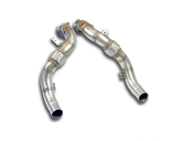 SUPERSPRINT TURBO PIPES KIT RH/LH (FOR CAT-BACK SYSTEM) ALPINA B6 (F12- F13) 4.4I V8 BI-TURBO (600 HP) 2015+