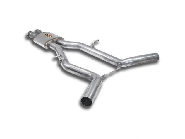 SUPERSPRINT CENTRAL EXHAUST RH/LH MERCEDES W212 E 350 4-MATIC V6 (BERLINA+ S.W.) (M272 3.5L- 272 HP) 2009-2012