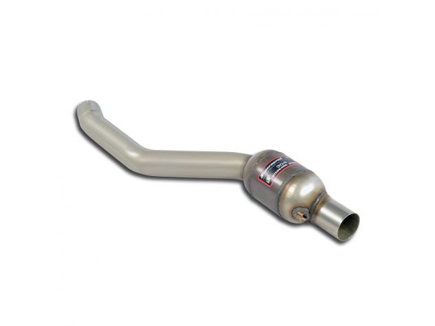 SUPERSPRINT FRONT EXHAUST SECTION WITH CATALYST LEFT  MERCEDES R230 SL 55 AMG FACELIFT V8 KOMPRESSOR 06-08 