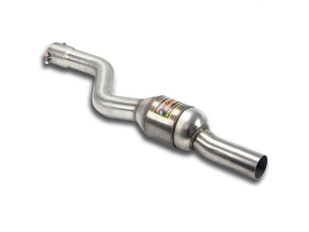 SUPERSPRINT FRONT EXHAUST SECTION RIGHT WITH CATALYST 100CPSI MERCEDES W221 S 65 AMG V12 BI-TURBO (612 HP- 630 HP) 2007-2013