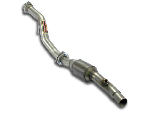 DOWNPIPE SINISTRO + CATALIZZATORE SUPERSPRINT AUDI A6 4B S6 QUATTRO (BERLINA+ AVANT) 4.2I V8 (340HP) 99-04