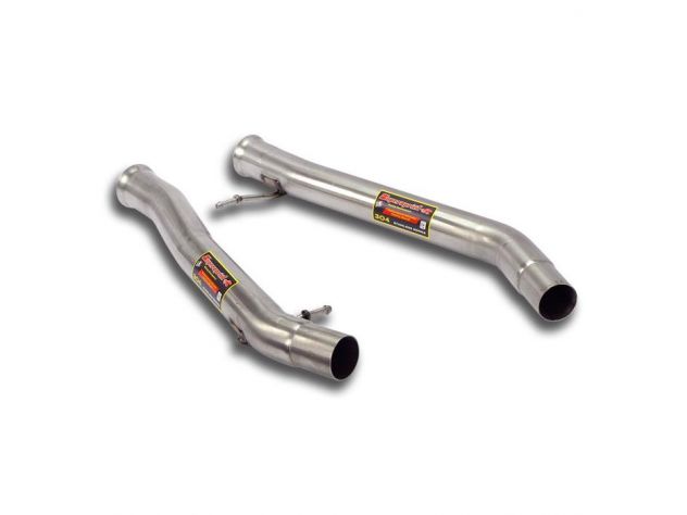 SUPERSPRINT LINK PIPE SET RH/LH FOR CATALYST  BMW E70 X5 4.8I V8 (N62) 2006-2010