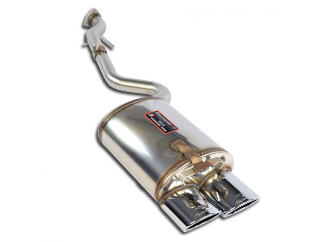 SUPERSPRINT COMPLETE EXHAUST SPORT CAT-BACK 120X 80 MERCEDES R170 SLK 320 V6 (218 HP) 00-03