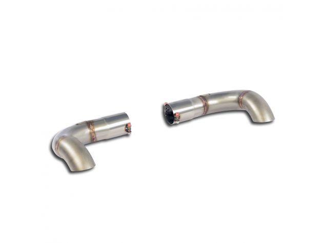 SUPERSPRINT EXIT PIPES RH/LH STEALTH FOR PARAURTI+DIFFUSORE MERCEDES C292 GLE 400 COUPÈ 3.0I V6 333HP 2015-2019