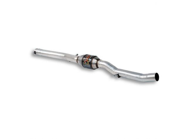 SUPERSPRINT CENTRAL EXHAUST WITH CATALYST DIAM. 130MM VW GOLF IV 2.8I VR6 4-MOTION (204 HP) 99-03