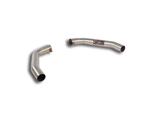 SUPERSPRINT EXIT PIPES KIT RH/LH FOR TERMINALS  MERCEDES C117 CLA 180 (122 HP) 2013-2016