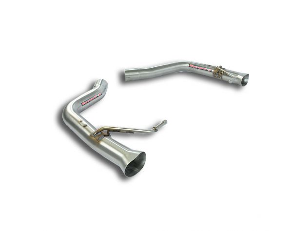 SUPERSPRINT REAR EXHAUST PIPES AUDI A6 C7 4G 2.0 TDI (150- 190 HP) 2015+2018 