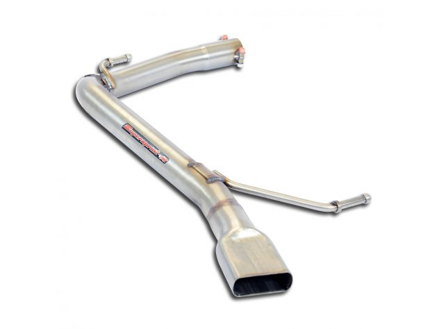 SUPERSPRINT REAR EXHAUST PIPE SKODA OCTAVIA 4X4 1.6 TDI (BERLINA+ S.W.) (105 HP) 2013+