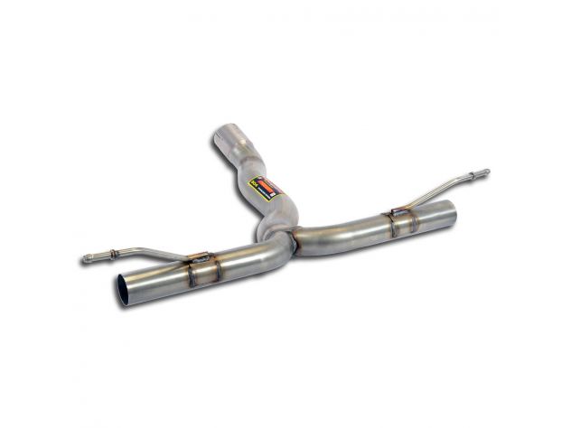 SUPERSPRINT REAR EXHAUST PIPE WITH Y LINK PIPE MERCEDES W176 A 180 CDI (109 HP) 2012-2015