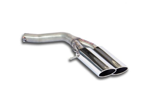 SUPERSPRINT REAR RIGHT EXHAUST PIPE 100X75 AUDI A6 C7 4G (BERLINA+ AVANT) 2.0 TFSI (211 HP) 2011-2012